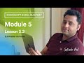 Module 5 | 5.3 Header and Footer in #Excel
