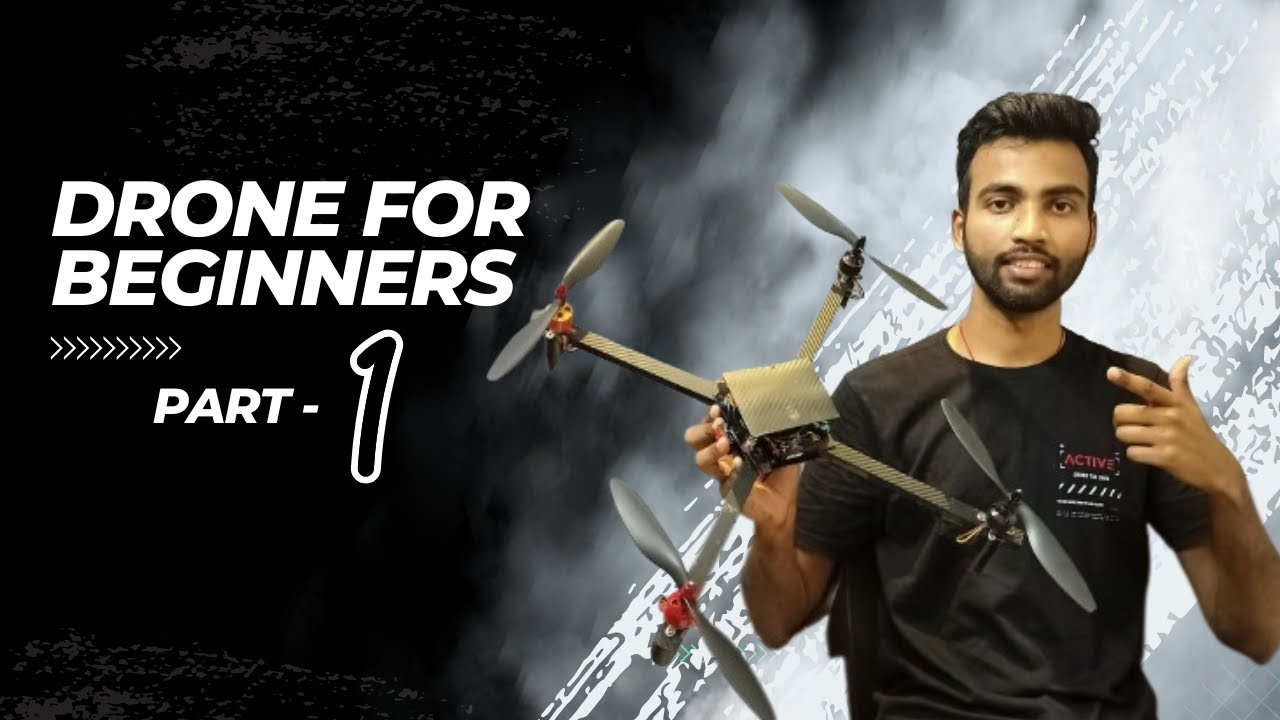 How to build a simple folding drone for beginners// Part-1 // DIY drone build video
