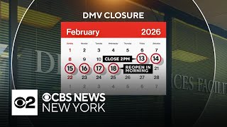 New York DMV going dark for 5 days in February