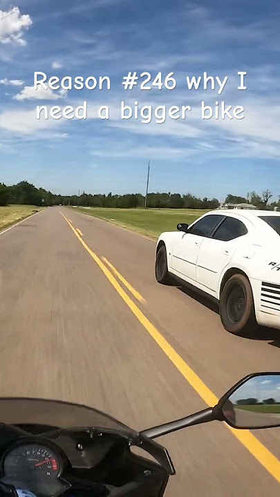 Wish I had a faster bicycle #cbr300r #slowmotorcycle #getfkt