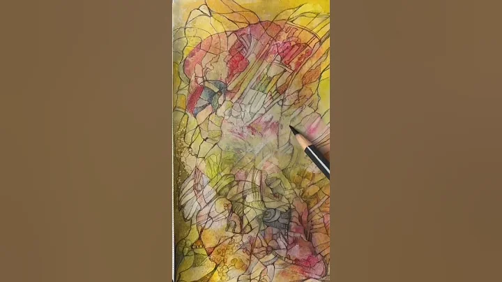 Color celebration II in my Sketchbook / #shorts