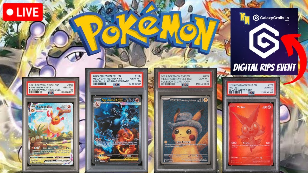 LIVE Pokemon RIP N SHIP! SATURDAY NIGHT DIGITAL RIPS! - YouTube