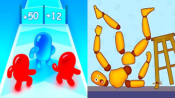 Join Blob Clash 3D vs Kick & Break 🔮⚙️ Max Level Gameplay Walkthrough Android iOS Update J2F9
