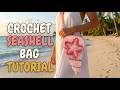 Crochet Seashell Bag Tutorial | DIY Beach Bag Step-by-Step Easy Pattern for Beginners