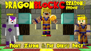 Dragon Block C 1.6.4 Season 2: Fight Zarbon & The Ginyu Force (Dragon Ball Z Minecraft EP 15)
