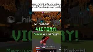 ESO ME PASA CON EL TEAM, jajajja #minecraft #skywars #bedwars #pvp