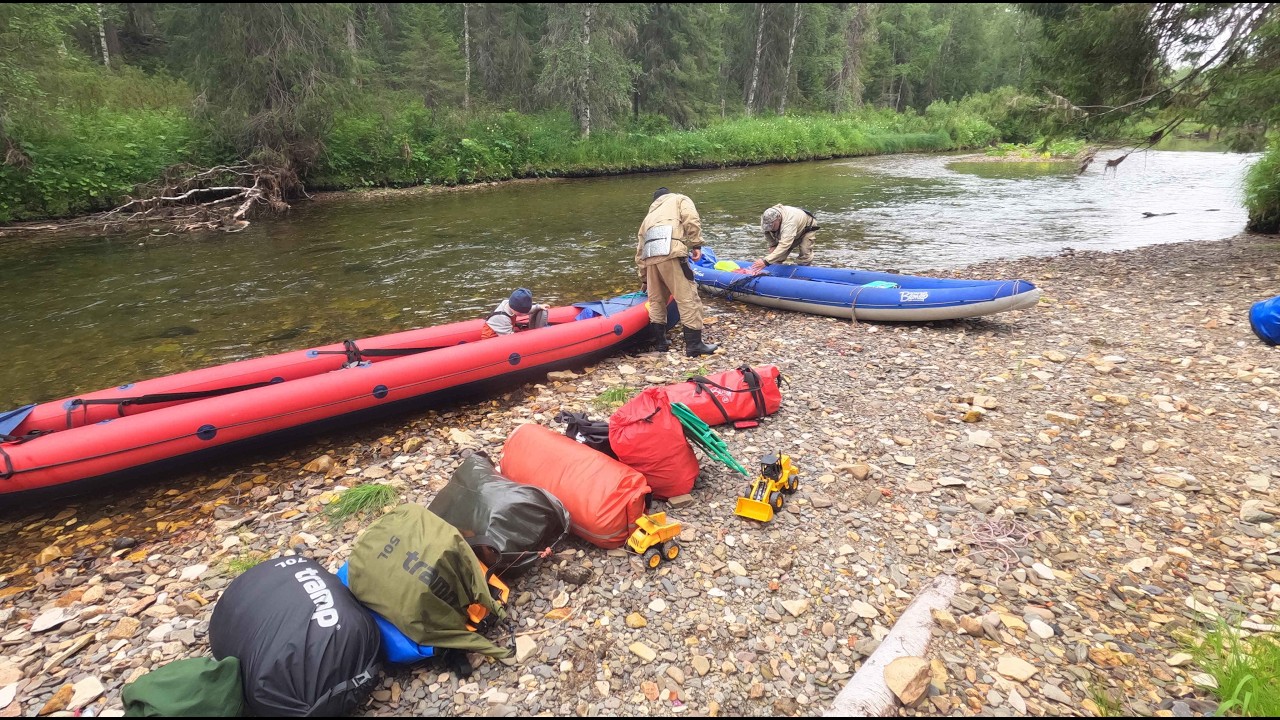 Сплав река Белая Кедва. Республика Коми. Август 2025