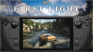 007 First Light — Steam Deck Performance | CAN IT RUN SETTINGS?!