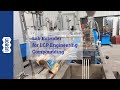 Lab twin screw extruder for lcp engineering compounding  useon