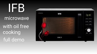 IFB microwave full demo review specifications model 30BC5 | IFB microwave with oil free cooking screenshot 5