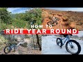 How to ride year round  biking all year long