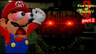 Mario Plays; Fnaf 3 (Part 2)
