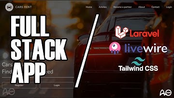 Laravel Livewire Project ( car-rent ) with TailwindCSS
