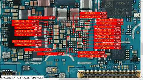 Samsung A72 SM A725 Cpu Voltes In Out Shot Problem Hardware Solution