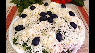 Шопский салат – болгарский  овощной салат с брынзой / Bulgarian  Vegetable Salad Recipe