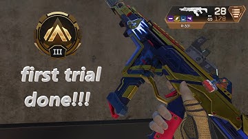 I finished the first R-301 weapon mastery challenge in ranked (Ranked #6) - Apex Legends Season 17