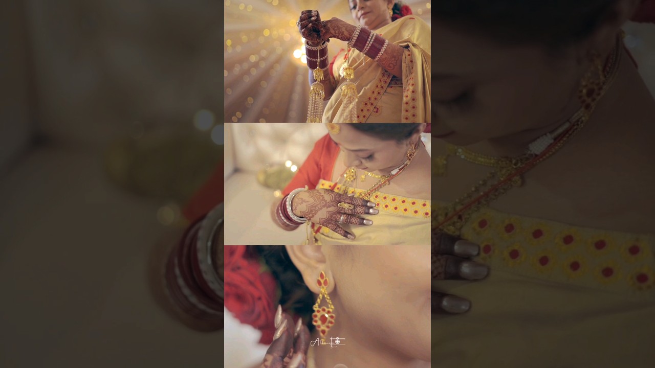 Beautiful bride       #assamesewedding #assamesebride #shotonsony #davinciresolve #shortsviral