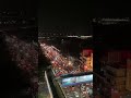 ホーンがうるさくて花火の音が聞こえんぞ・・