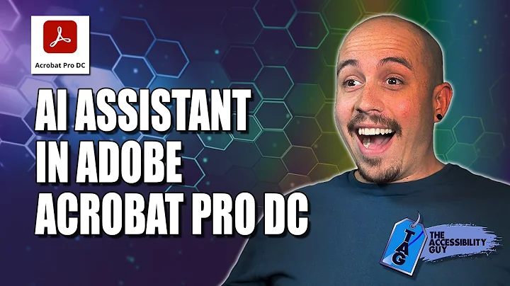 How to Use the AI assistant in Adobe Acrobat Pro DC