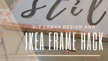 DIY IKEA FRAME HACK