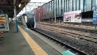 中央本線　E353系　茅野駅発車