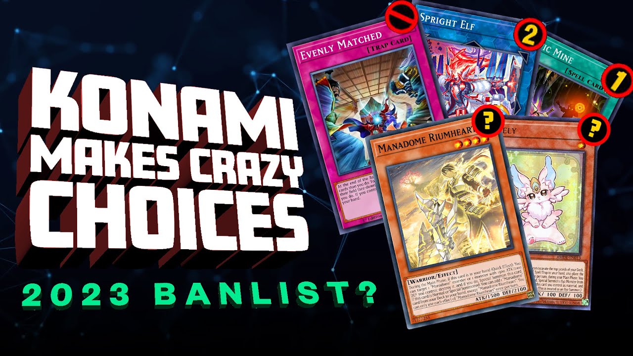 This NEEDS to happen in the YUGIOH! May 2023 banlist.. YouTube