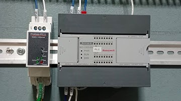 ใช้ Protoss-PE11 RS485 to Ethernet  กับ PLC ML50 Honeywell แปลง modbus RTU เป็น Modbus TCP/IP