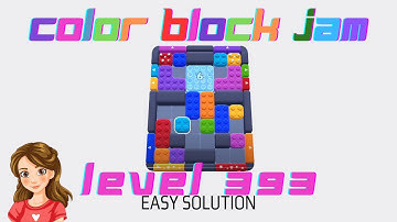 Color Block Jam Level 393 Easy Game Walkthrough