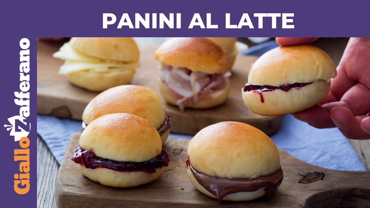 Panini Al Latte Morbidissimi Youtube