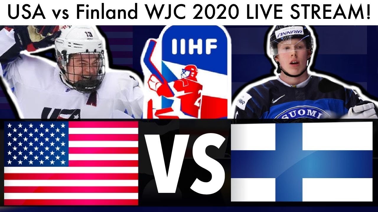 USA vs Finland WJC GAME LIVE STREAM! (2020 IIHF Reaction and Quarterfinals Caufield Talk)