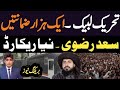 تحریک لبیک کی ایک ہزار ضمانتیں || سعد رضوی کی ٹیم کا ریکارڈ 