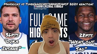 MAVS DISMANTLE TWOLVES! #5 MAVERICKS at #3 TIMBERWOLVES | GAME 5 HIGHLIGHTS | May 30, 2024 REACTION