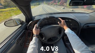 1995 Oldsmobile Aurora POV Test Drive