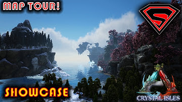 ARK CRYSTAL ISLES SHOWCASE - ARK CRYSTAL ISLES MAP TOUR