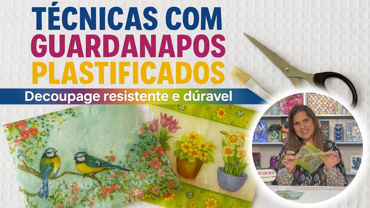 ✨Ламинированные салфетки: техники нанесения и росписи! 🖌️✨