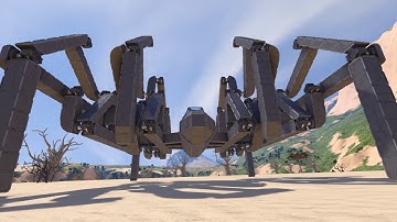 Klann Walker - Space Engineers