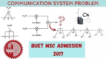 Communication System Math Solution | BUET Msc Admission | Rojib EEE Academy