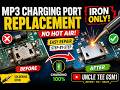 No Hot Air? No Problem! MP3 Charging Port Replacement with Iron#repair #tech