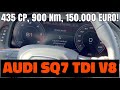 Cum accelerează Audi SQ7 TDI 435 CP, 900 Nm, 150.000 euro