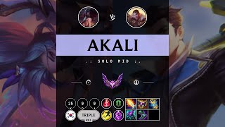 Akali Mid vs Jayce - KR Master Patch 14.9