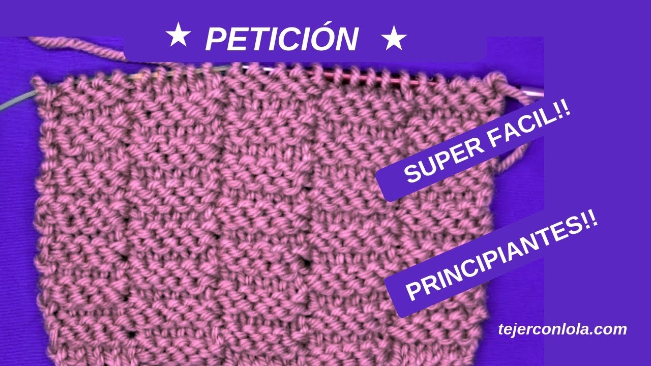PUNTO PETICION A DOS AGUJAS