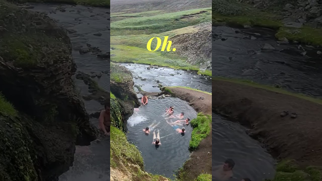 Laugavallalaug hot spring | East Iceland — Laugavallalaug — video poster