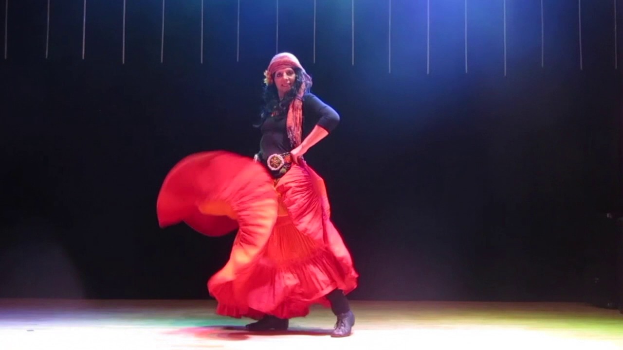 Gypsy Skirt Dance plus instructions part 1 YouTube