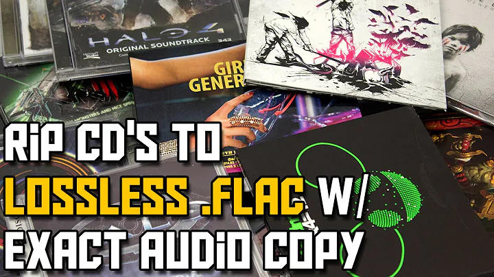 How to Rip CDs to .FLAC using Exact Audio Copy (Lossless)