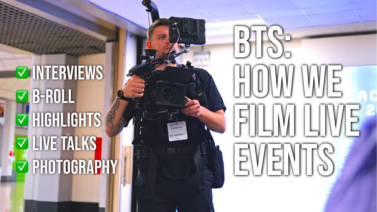 Behind The Scenes as a Corporate Event Videographer