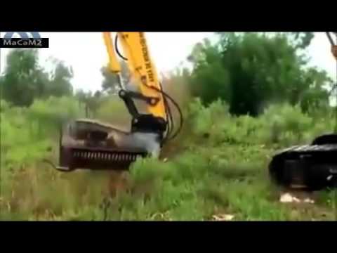 Jentera Penghapus Pokok Dan Semak