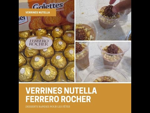 verrines-nutella-|-ferrero-rocher-|-mini-cheesecakes-|-dessert-hyper-simple-et-gourmand