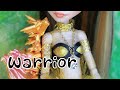 I am making a cool dragon warrior doll repaint