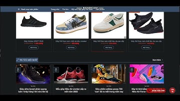 Full code web bán giày - PHP