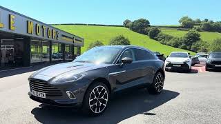Xenon Grey Aston Martin DBX 550 high specification for sale at Castle Motors